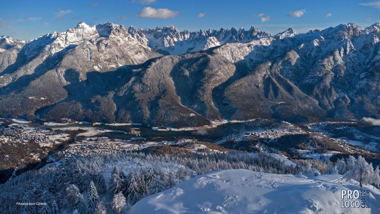 Lunga Via Delle Dolomiti Hotel Calalzo di Cadore Kültér fotó