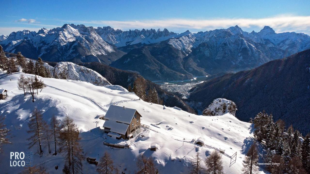 Lunga Via Delle Dolomiti Hotel Calalzo di Cadore Kültér fotó